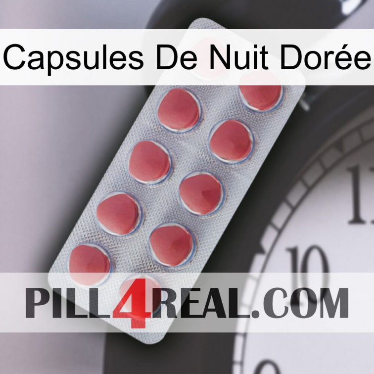 Capsules De Nuit Dorée 18
